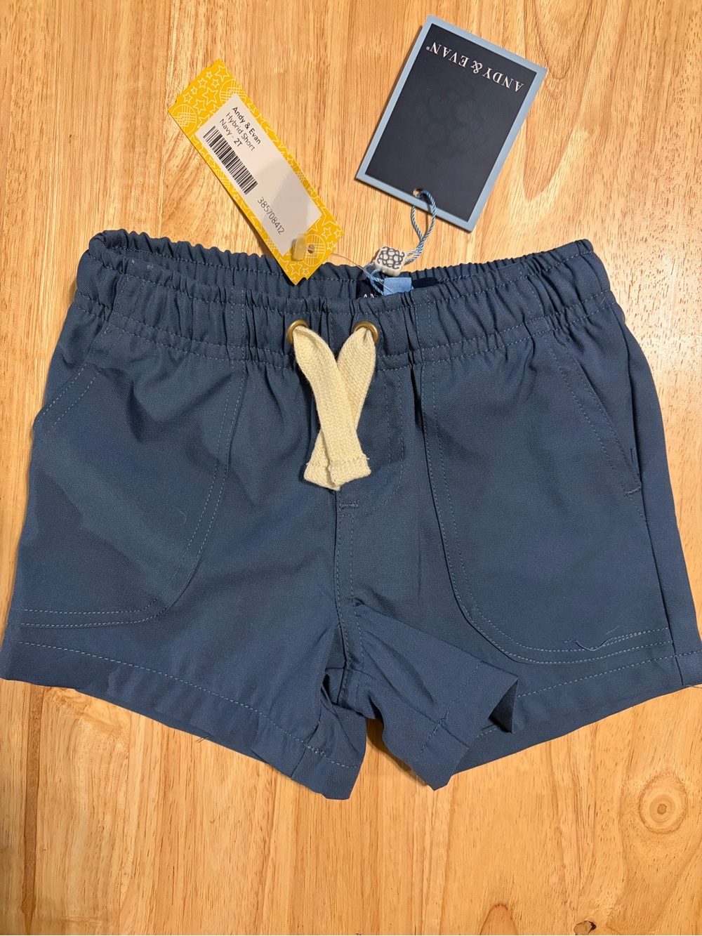 Toddler Boy 2T Navy Blue Shorts NWT